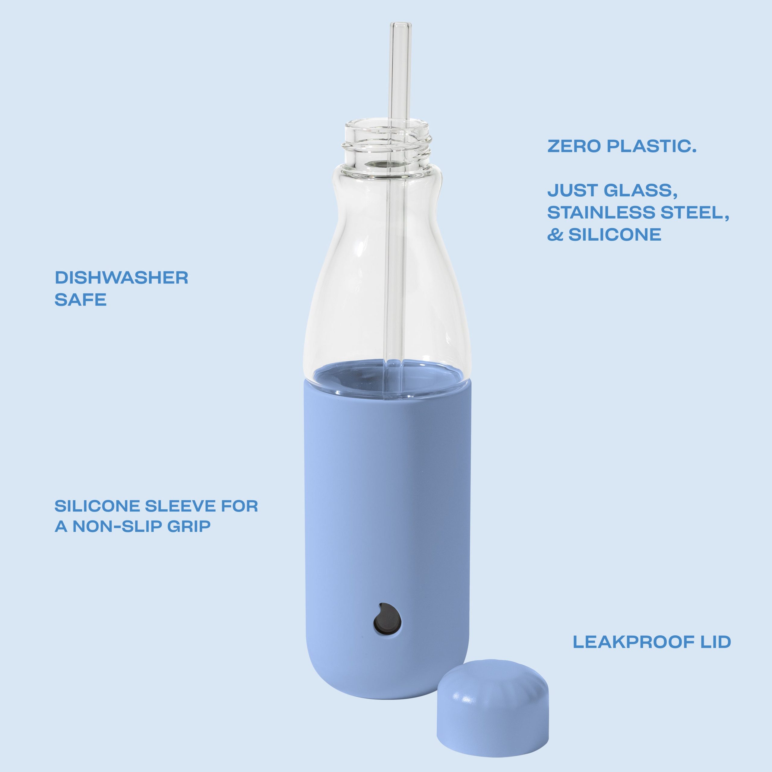 Glass Original Bottle | 18oz Chambray - Image 4