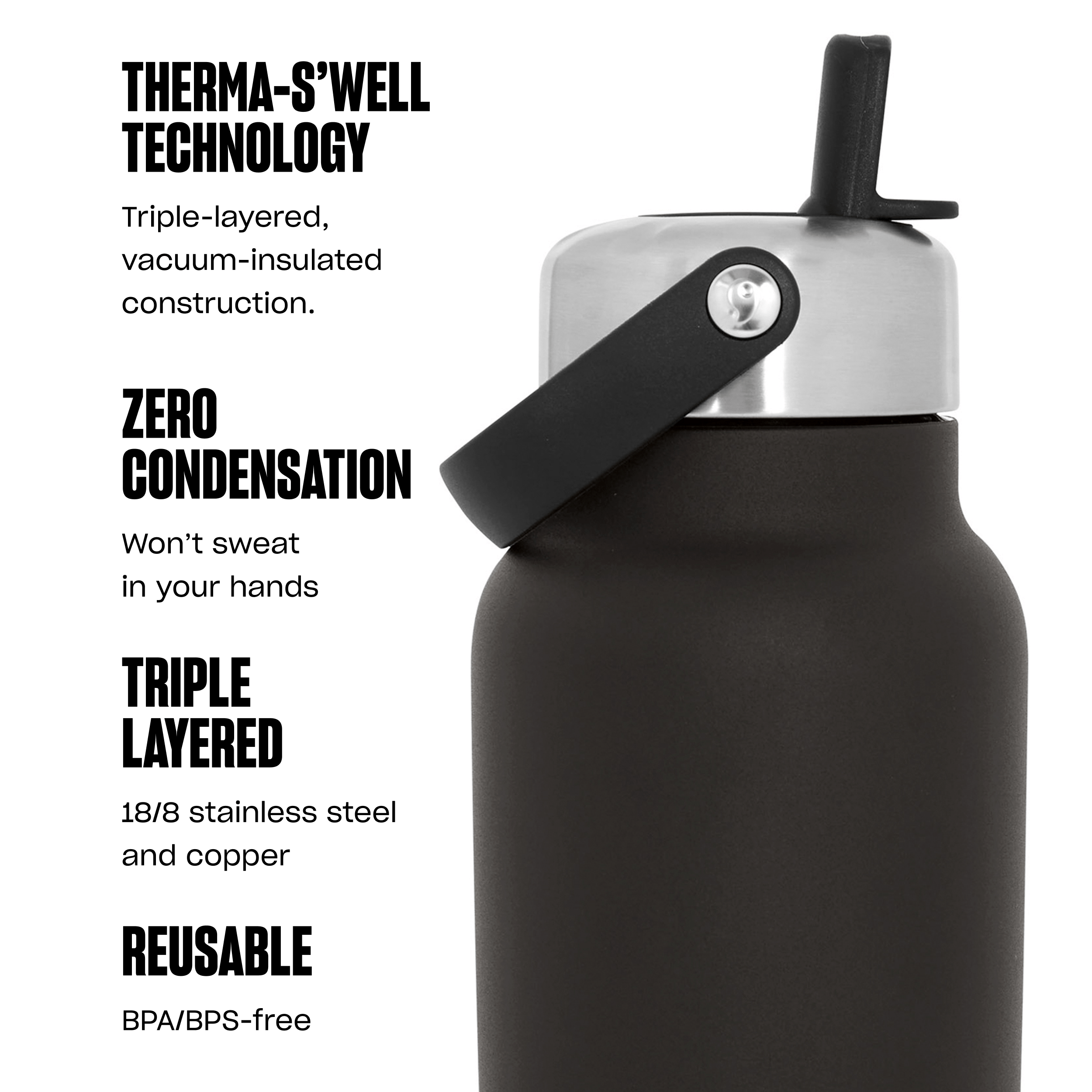 Explorer with Flip Straw Lid | 32oz Lunar Grey - Image 7