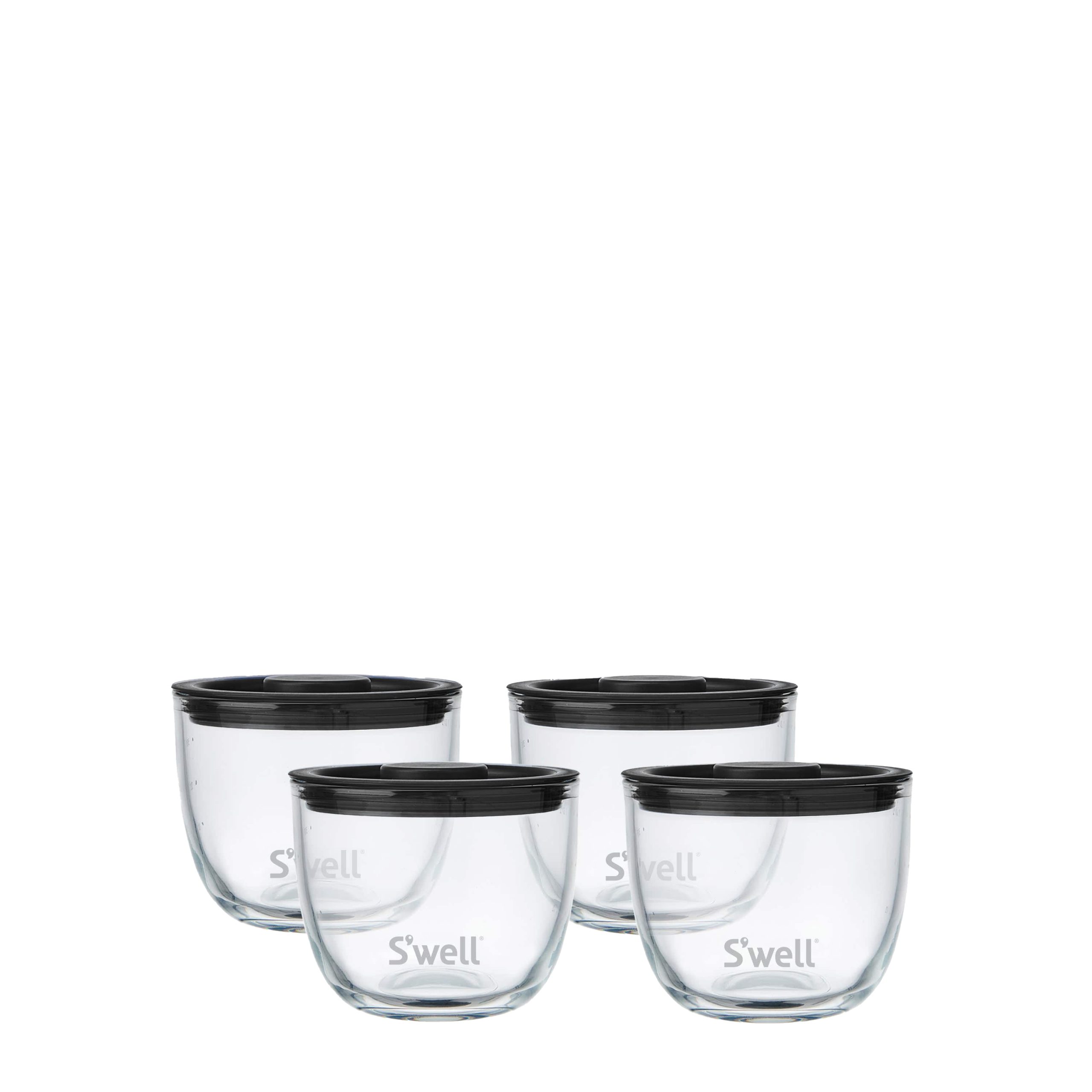 Glass Prep Bowl Set | 12oz Black - Image 3