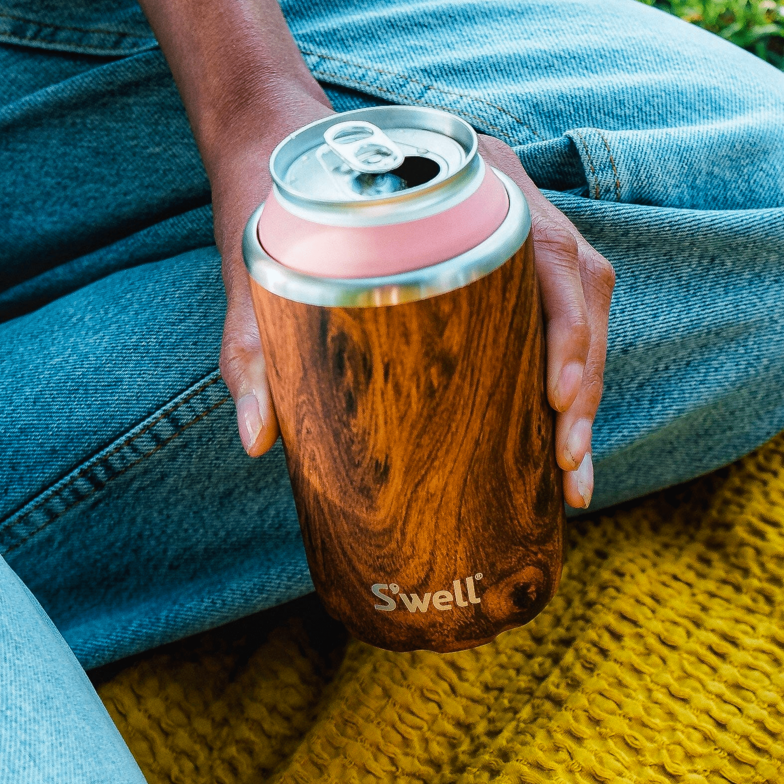 Drink Chiller | 12oz Teakwood - Image 2