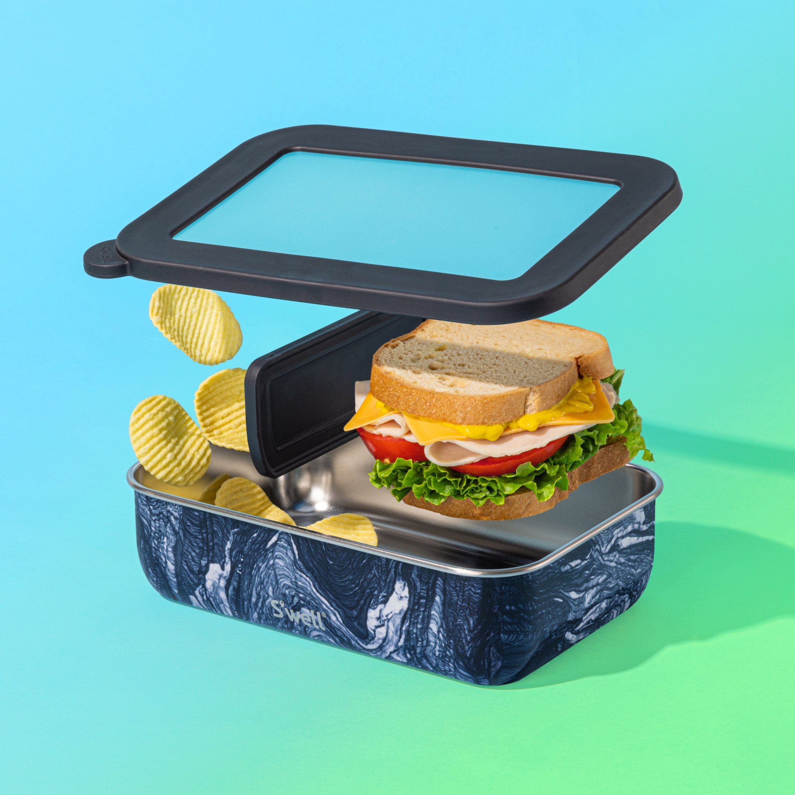 Bento Box | 60oz Azurite Marble - Image 2