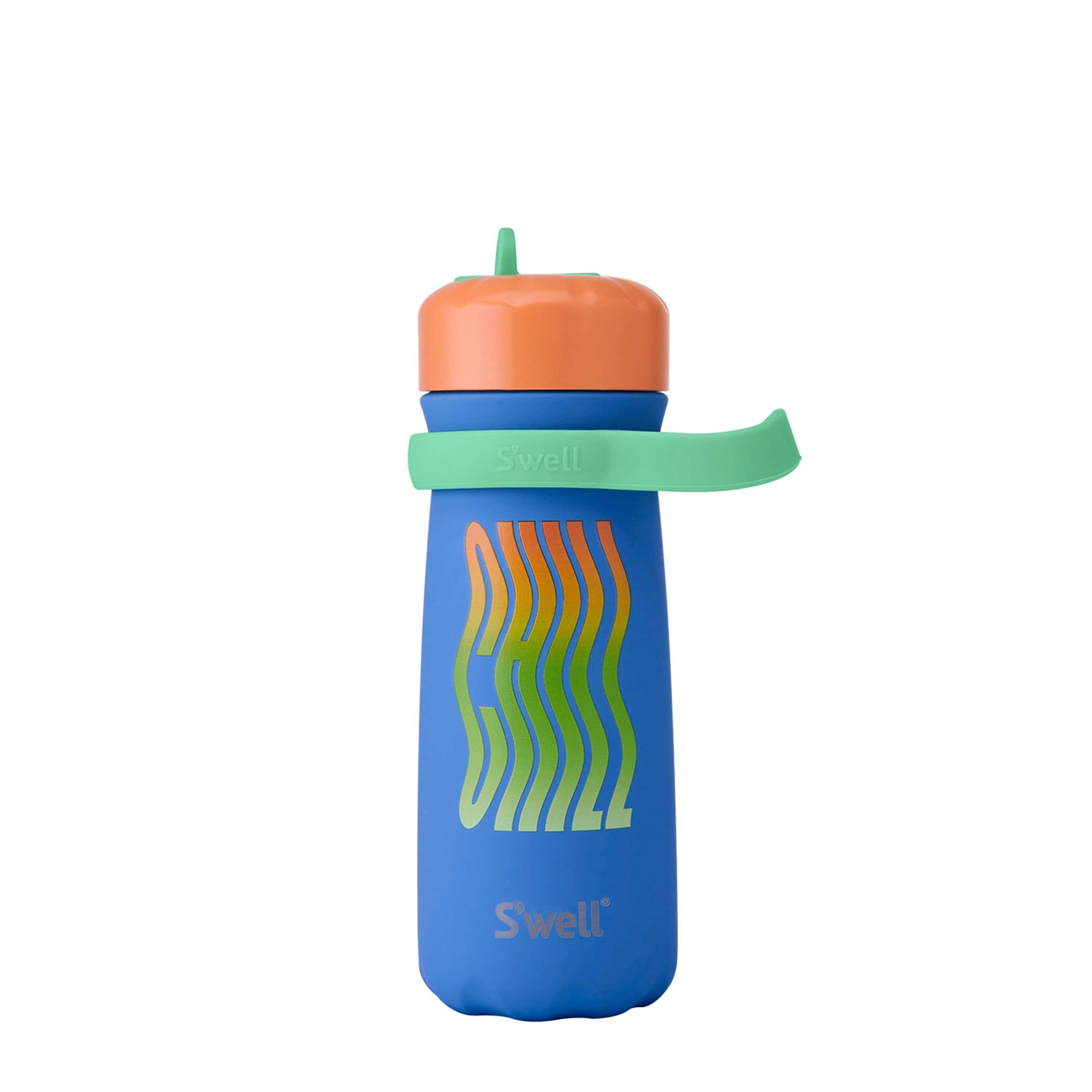 Traveler with Flip Straw Lid | 16oz Blue Chill - Image 6