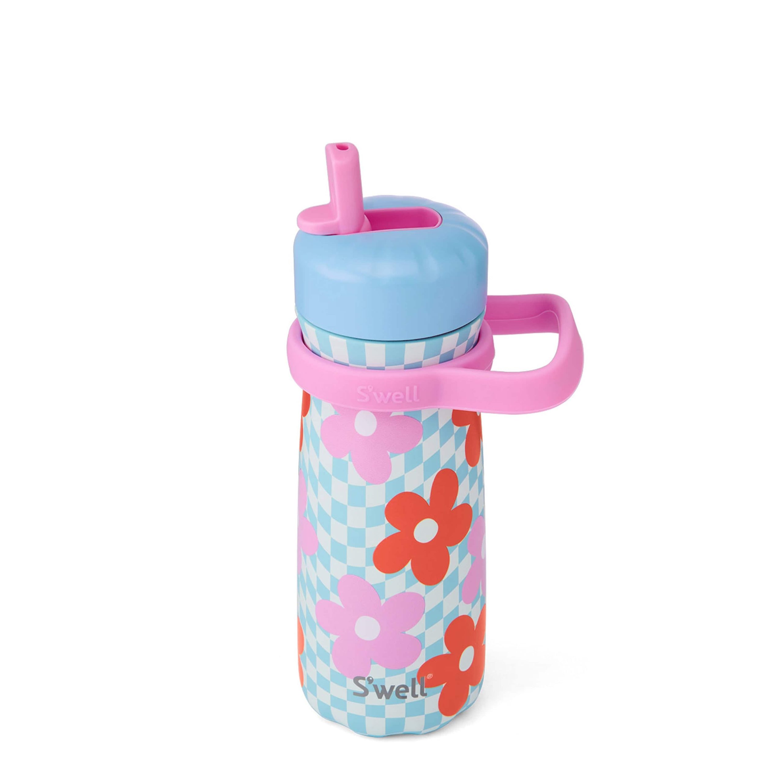 Traveler with Flip Straw Lid | 16oz Pink Petal - Image 5
