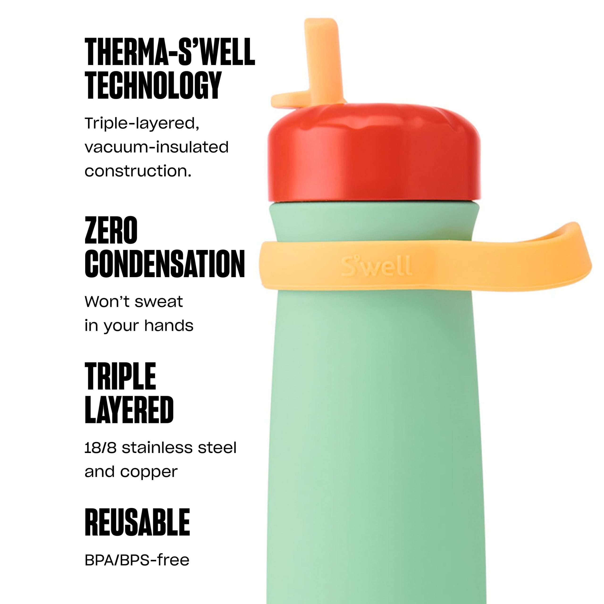 Traveler with Flip Straw Lid | 16oz Spring Green - Image 7