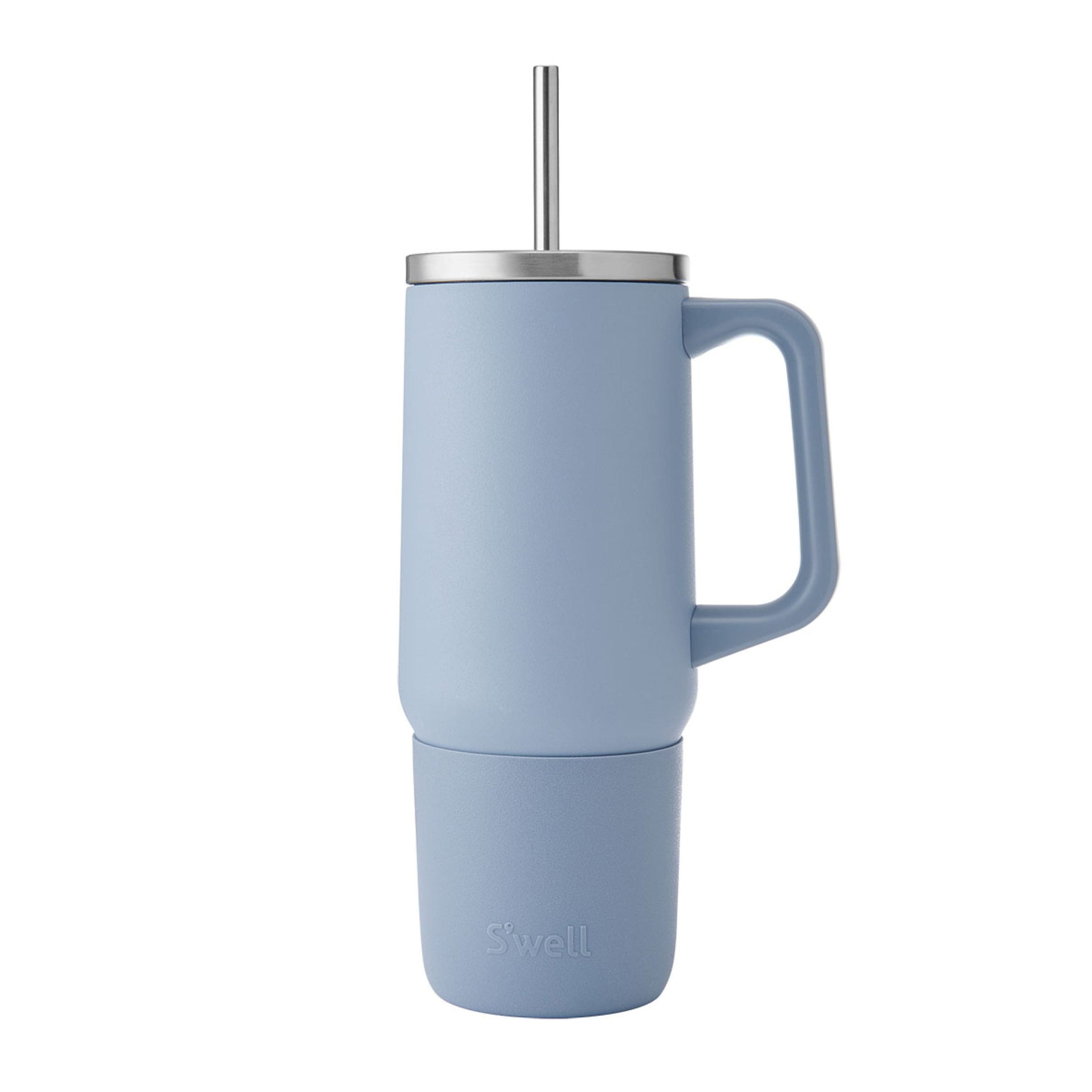 30oz Tumbler XL Bumper Hydrangea Blue - Image 3