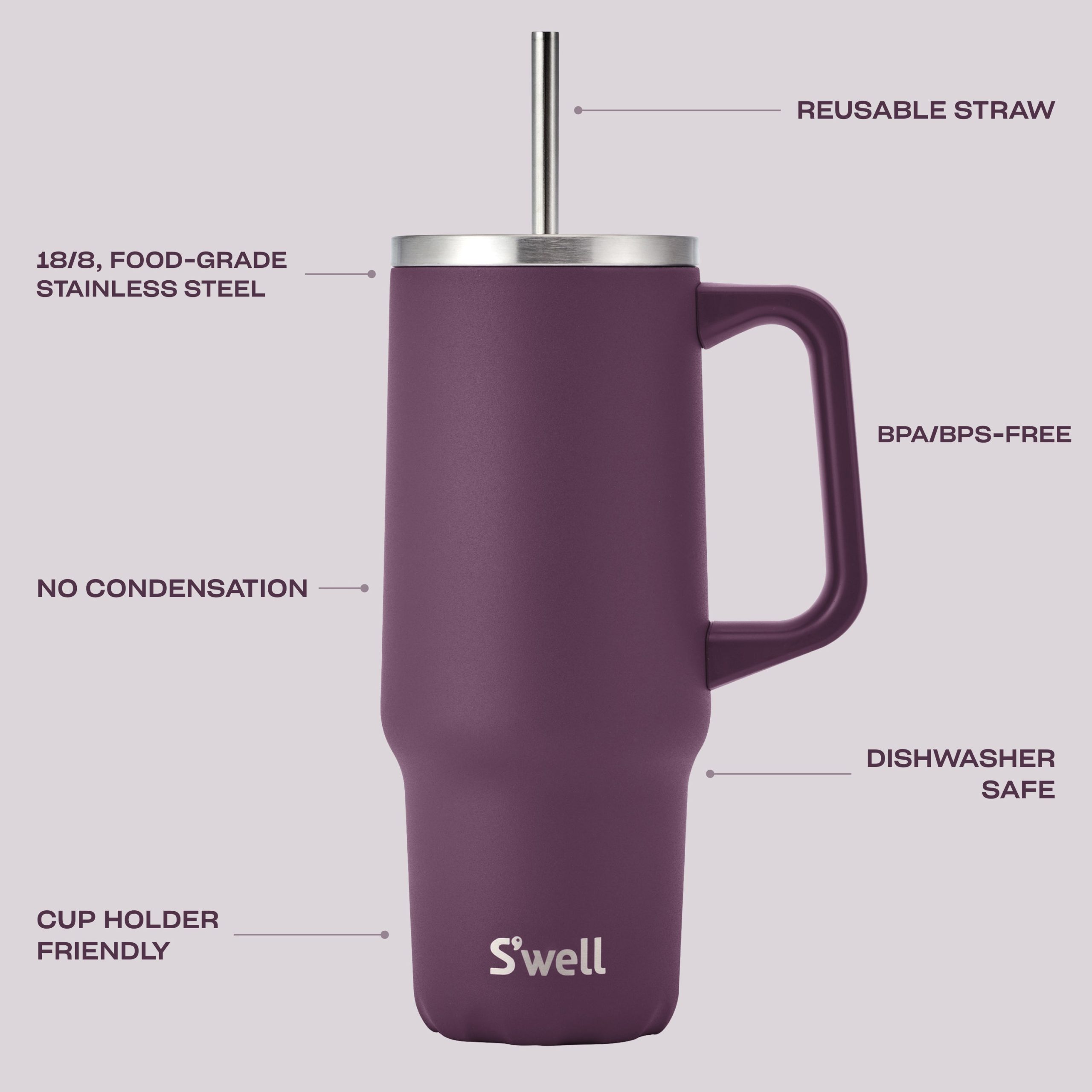 Tumbler XL | 30oz Plum - Image 6