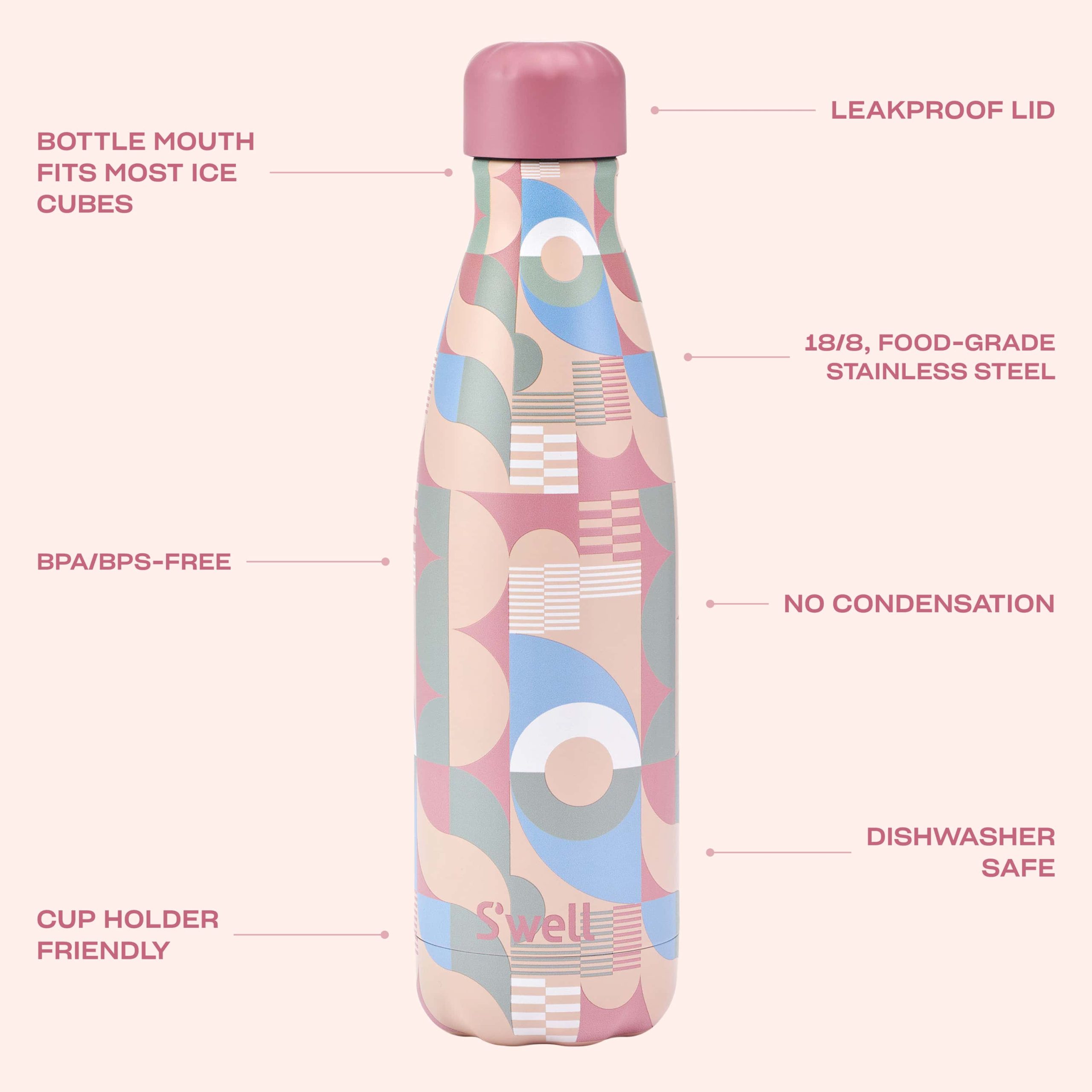 Original Bottle | 17oz Dusty Pink Daydream - Image 4