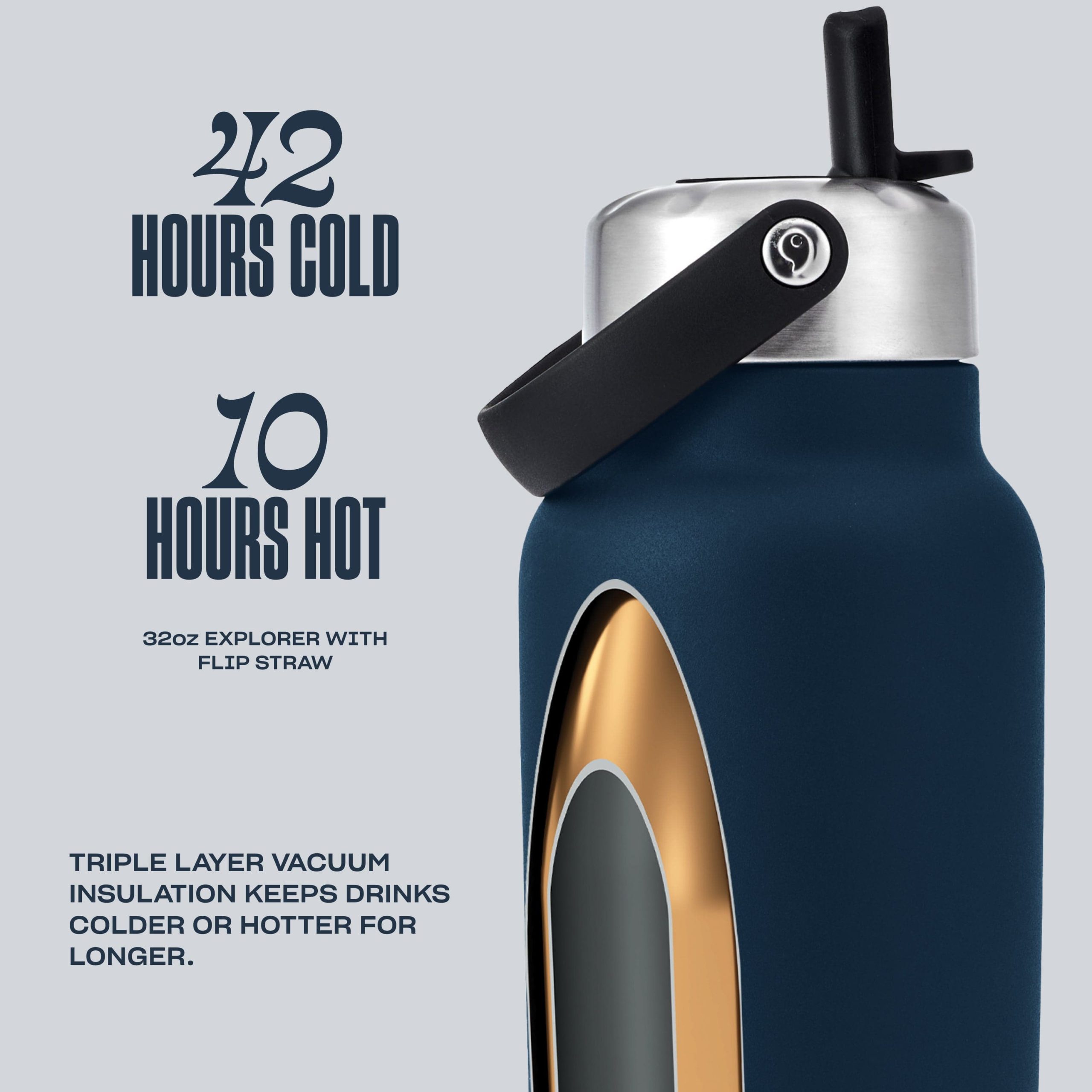 Explorer with Flip Straw Lid | 32oz - Image 29